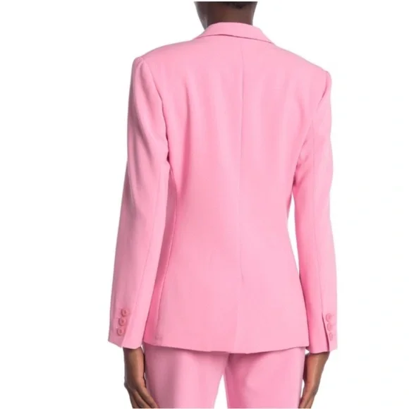 Trina Turk Pink Blazer Size 2 - Picture 6 of 14